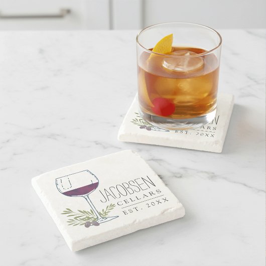 Familienname Weinkeller Steinuntersetzer