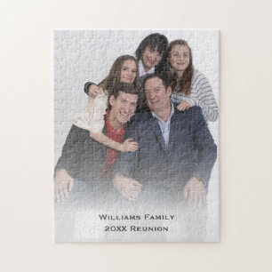 Familienname Wiedersehen-Foto Einzigartige Neuheit Puzzle
