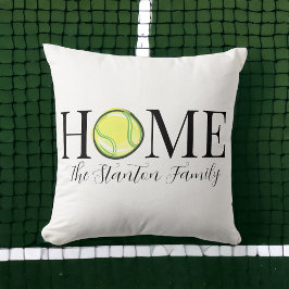 Familienname Zuhause Tennis Ball Kissen