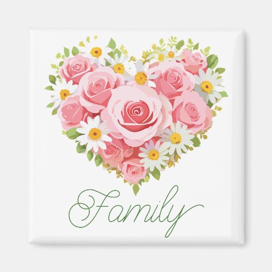 Familiennmagnet Magnet (Vorne)