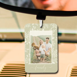 FAMILIENPERSONALISIERTES FOTO AUTOLUFTERFRISCHER