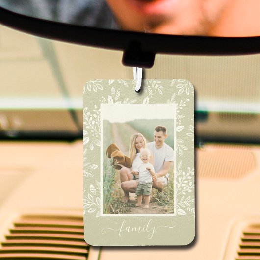 FAMILIENPERSONALISIERTES FOTO AUTOLUFTERFRISCHER