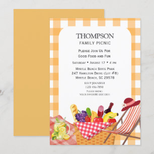 Familienpicknick Grillfest Grillen im Freien Einladung