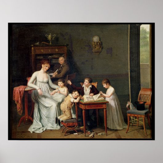 Familienportrait, 1800-01 poster (Vorne)