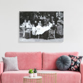 Familienportrait des Autors Leo N. Tolstoi Leinwanddruck (Insitu (Wohnzimmer))
