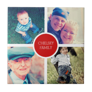 Familienportrait Fliese