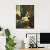 Familienportrait - François-Hubert Drouais Fine Ar Poster (Heimbüro)