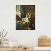 Familienportrait - François-Hubert Drouais Fine Ar Poster (Küche)