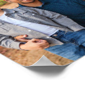 Familienportrait Landschaft Poster (Ecke)