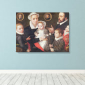 Familienportrait Leinwanddruck (Insitu (Holzboden))