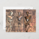 Familienportrait Postkarte (Vorne/Hinten)