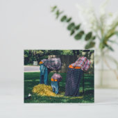 Familienportrait Postkarte (Stehend Vorderseite)