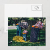 Familienportrait Postkarte (Vorne/Hinten)