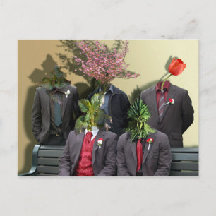 Familienportrait - Postkarte