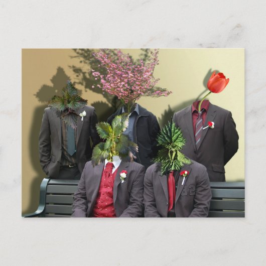 Familienportrait - Postkarte (Vorderseite)