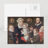 Familienportrait Postkarte (Vorne/Hinten)