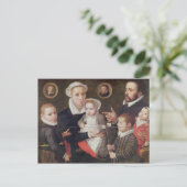 Familienportrait Postkarte (Stehend Vorderseite)