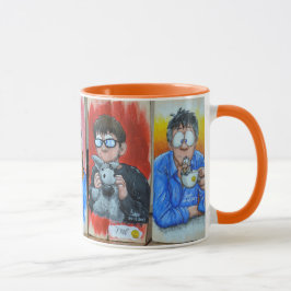 Familienportrait Tasse