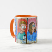 Familienportrait Tasse (Vorderseite Links)