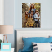 Familienportrait: Vertikaler Skriptname Foliendrucke (In Situ (Schlafzimmer))