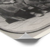 Familienportrait von Einwanderern Poster (Ecke)