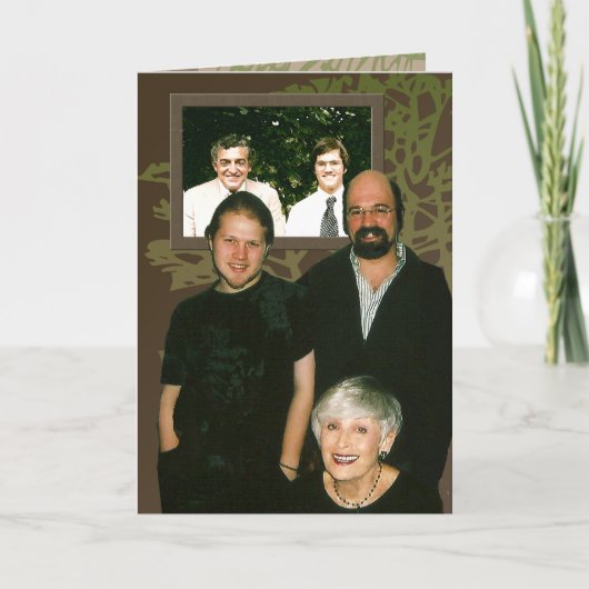 Familienportraits Karte (Vorderseite)