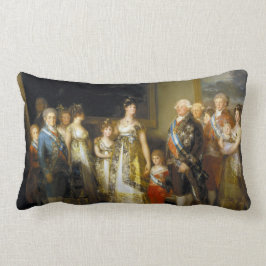 Familienporträt von König Charles IVJose de Goya Lendenkissen