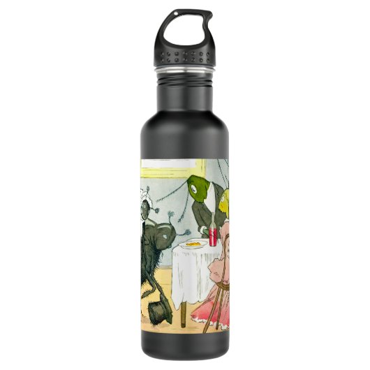 Familienprobleme Edelstahlflasche (Vorderseite)