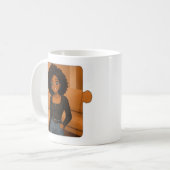Familienpuzzle-Kaffeetasse Kaffeetasse (Vorderseite Links)