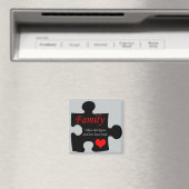 Familienpuzzle Magnet (In Situ (Geschirrspüler))