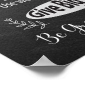 Familienregeln - Christliche Werte zum Zusammenleb Poster (Ecke)