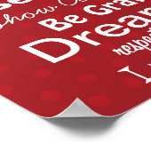 FAMILIENREGELN, Inspiration für eine glückliche Fa Poster (Ecke)