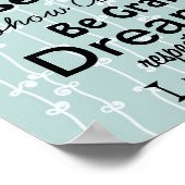 FAMILIENREGELN, Inspiration für eine glückliche Fa Poster (Ecke)