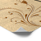 Familienregeln mit Bibelverse Poster (Ecke)