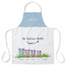 Familienregenboot, Wellington niedliche Geschenkde