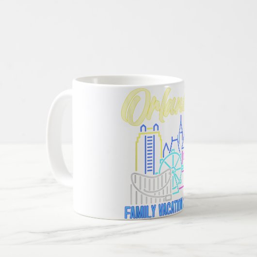 Familienreise 2022 Grand Canyon Urlaub Matching VI Kaffeetasse (Vorderseite Links)