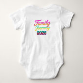 Familienreise 2025 baby strampler (Rückseite)