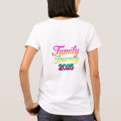 Familienreise 2025 Frauen T-Shirt (Rückseite)