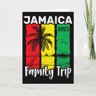 Familienreise Jamaika 2025 Tropische Insel Familie Karte