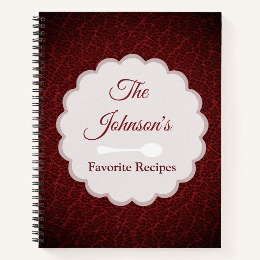 Familienrezept Notizblock (Vorderseite)