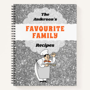 Familienrezeptbuch Notizblock