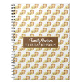 Familienrezepte hausgemachte Südküchengebäck Notizblock (Vorderseite)