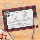 Familienrezepte Holiday Keepake Red Buffalo Karier Geschirrtuch<br><div class="desc">Passen Sie dieses Familienrezept Urlaub Keepake Red Buffalo Karierte Küche Handtuch Geschenk Idee zu feiern Freunde, Familie, oder eines Ihrer Lieblings-Menschen. Dieses personalisierte Geschenk macht ein gedankenvolles Weihnachtsgeschenk. Familie und Freunde werden Liebe dieses Familienrezept Holiday Keepake Red Buffalo Karierte Küchentücher personalisiert Weihnachtsgeschenk Idee. Es ist einfach, sich selbst zu personalisieren,...</div>