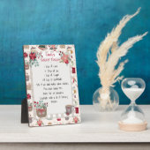 Familienrezepte Keepake Urlaub Fotoplatte (Seite)