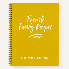 Familienrezepte Kochbuch Notizblock