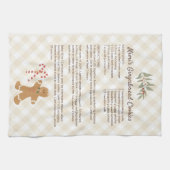 Familienrezepte Kochkunst Rezept Tee Handtuch (Horizontal)