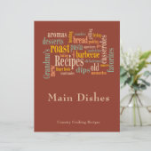 Familienrezepte Redewendungen Burnt Umber Album Di (Stehend Vorderseite)