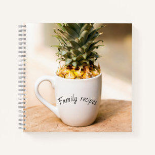 Familienrezepte SpiralNotebook Notizblock