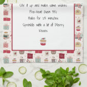 Familienrezepte Weihnachten Keepake Geschirrtuch (Gefaltet)