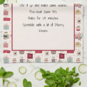 Familienrezepte Weihnachten Keepake Geschirrtuch (Gefaltet)